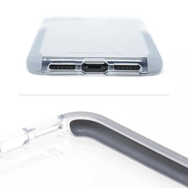 BodyGuardz iPhone X Ace Pro Klf-Clear Gray  