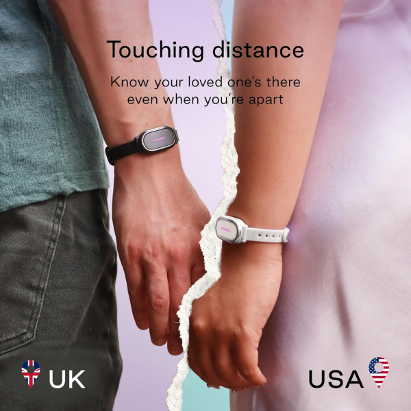 BondTouch 4 Akll Bluetooth Ak Bileklii-White