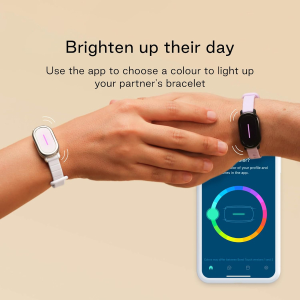 BondTouch 4 Akll Bluetooth Ak Bileklii-White