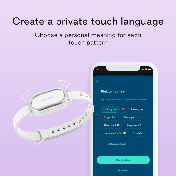 BondTouch 4 Akll Bluetooth Ak Bileklii-White