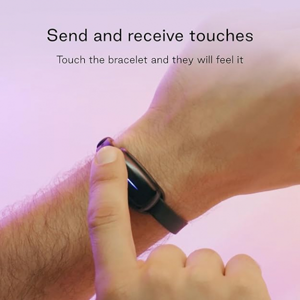 BondTouch Akll Bluetooth Ak Bileklii-White White 