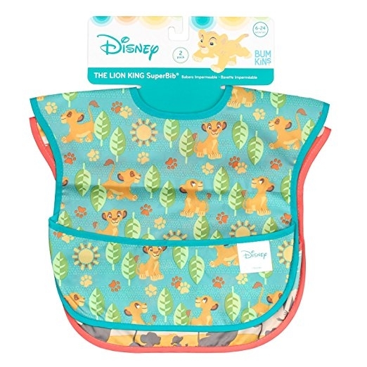 Bumkins Baby Su Geirmez Mama nl (2 Adet/6-24 Ay)-Lion King, Tribal-Simba