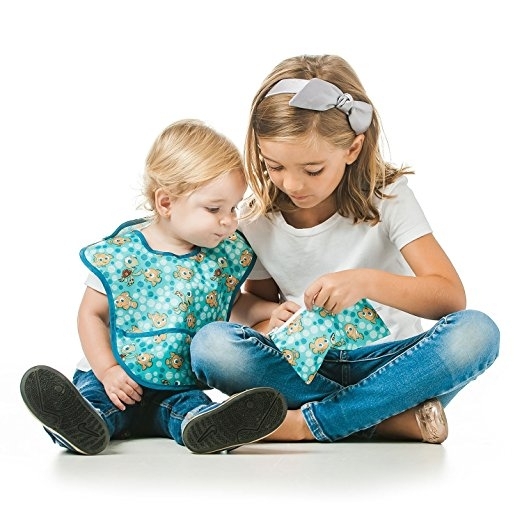 Bumkins Baby Su Geirmez Mama nl (2 Adet/6-24 Ay)-Nemo, Dory-Nemo