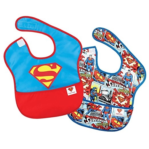 Bumkins Baby Su Geirmez Mama nl (2 Adet/6-24 Ay)-Superman Icon