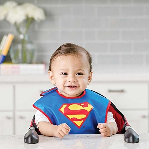 Bumkins Baby Su Geirmez Mama nl (2 Adet/6-24 Ay)-Superman Icon