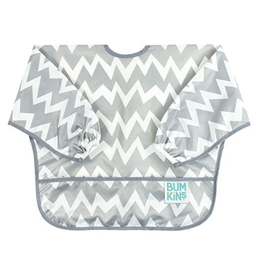 Bumkins Su Geirmez Mama nl (6-24 Ay)-Gray Chevron