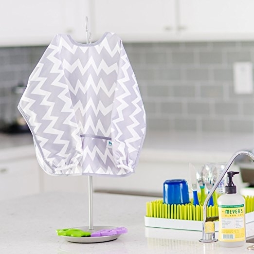 Bumkins Su Geirmez Mama nl (6-24 Ay)-Gray Chevron