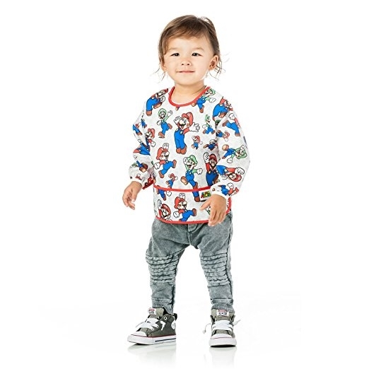 Bumkins Su Geirmez Mama nl (6-24 Ay)-Mario Classic