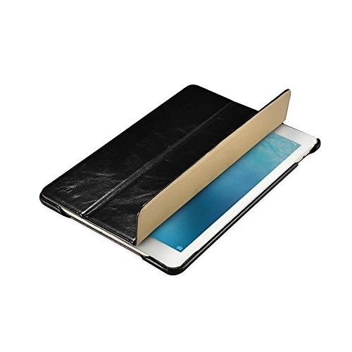 Burkley Case iPad Pro Deri Stand Klf (10.5 in)-Black