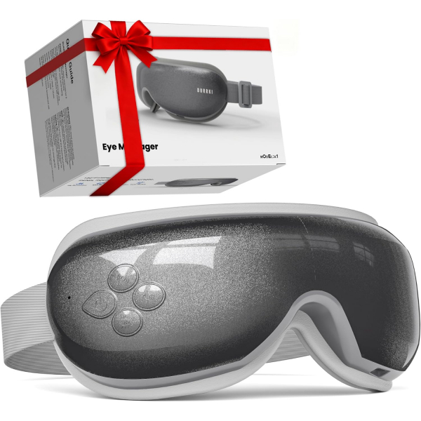Burrki Bluetooth Destekli Ak�ll� G�z Masaj Aleti-Gray