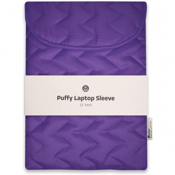 Burro Puffy Laptop antas (13 in)-Purple