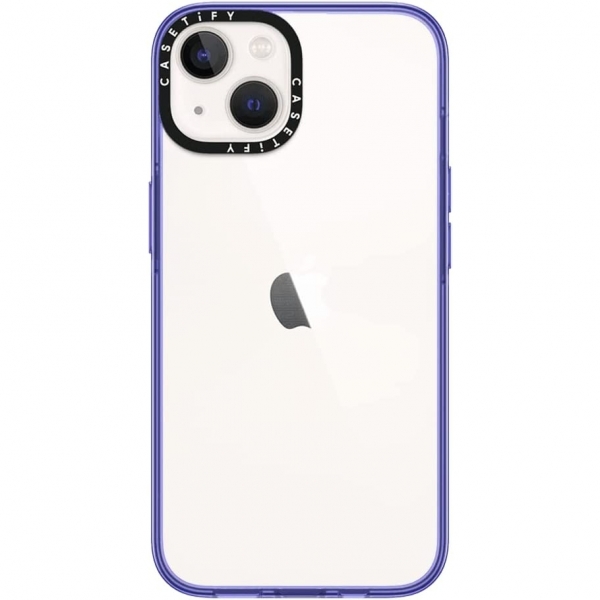CASETiFY Apple iPhone 14 Plus effaf Klf(MIL-STD-810G)-Clear Purple
