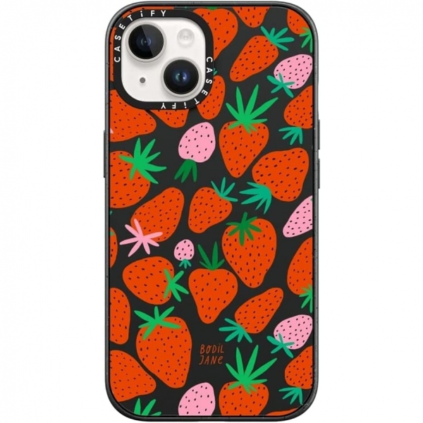 CASETiFY Apple iPhone 14 Plus Klf(MIL-STD-810G)-Strawberries
