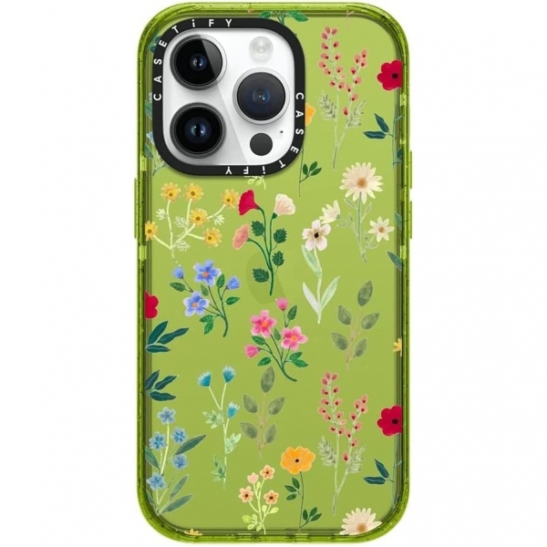 CASETiFY Apple iPhone 14 Pro Klf(MIL-STD-810G)-Spring Botanicals 2