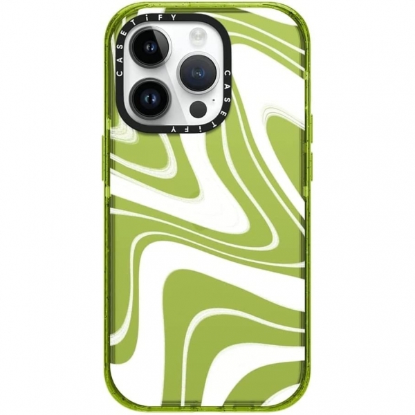 CASETiFY Apple iPhone 14 Pro Klf(MIL-STD-810G)-Frosted Swirls