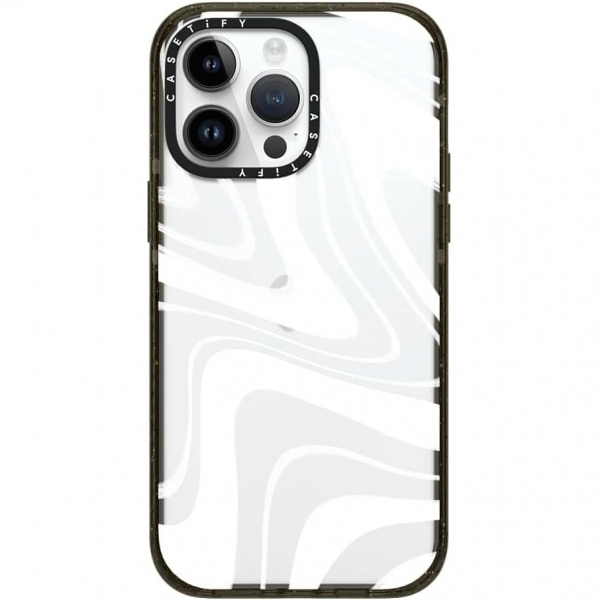 CASETiFY Apple iPhone 14 Pro Max Klf(MIL-STD-810G)-Frosted Swirls