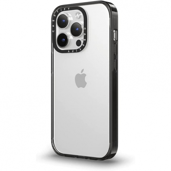CASETiFY Apple iPhone 14 Pro Max effaf Klf(MIL-STD-810G)-Clear Black