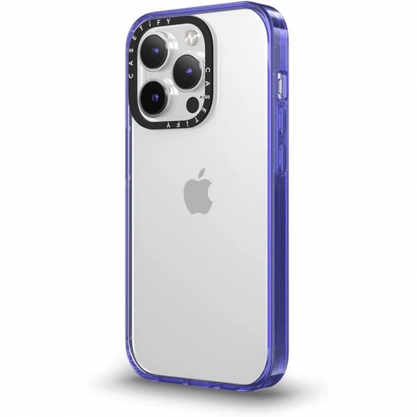 CASETiFY Apple iPhone 14 Pro Max effaf Klf(MIL-STD-810G)-Clear Purple