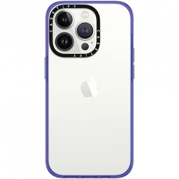 CASETiFY Apple iPhone 14 Pro Max effaf Klf(MIL-STD-810G)-Clear Purple