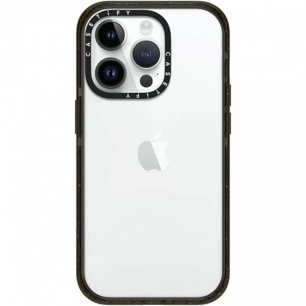 CASETiFY Impact Serisi Apple iPhone 14 Pro Max Klf(MIL-STD-810G)-Glossy Black