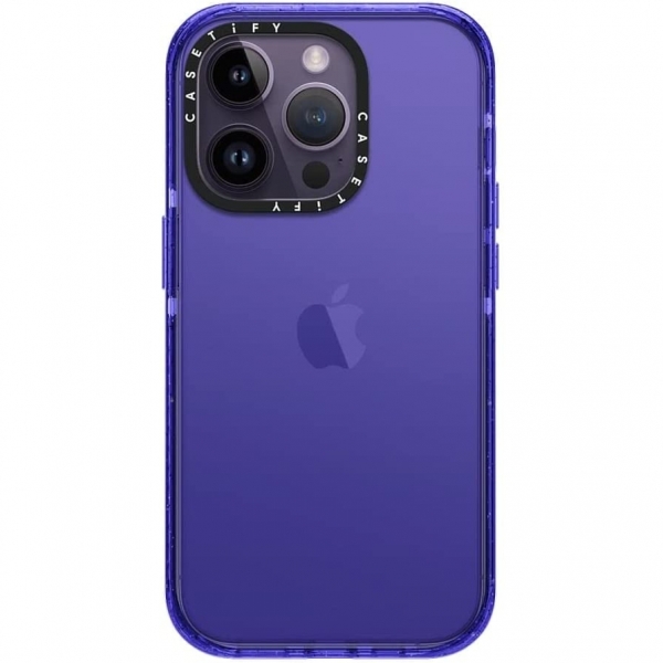 CASETiFY Impact Serisi Apple iPhone 14 Pro Klf(MIL-STD-810G)-Purple