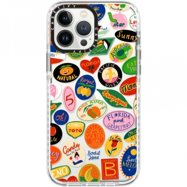 CASETiFY iPhone 13 Pro Max Klf-Fruit Stickers