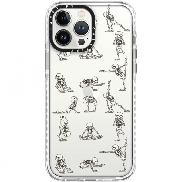CASETiFY iPhone 13 Pro Max K�l�f-Skeleton Yoga
