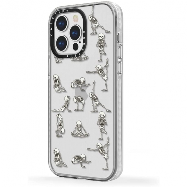 CASETiFY iPhone 13 Pro Max K�l�f-Skeleton Yoga