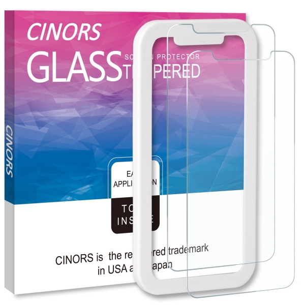 CINORS Apple iPhone 8 Temperli Cam Ekran Koruyucu (2 Adet)