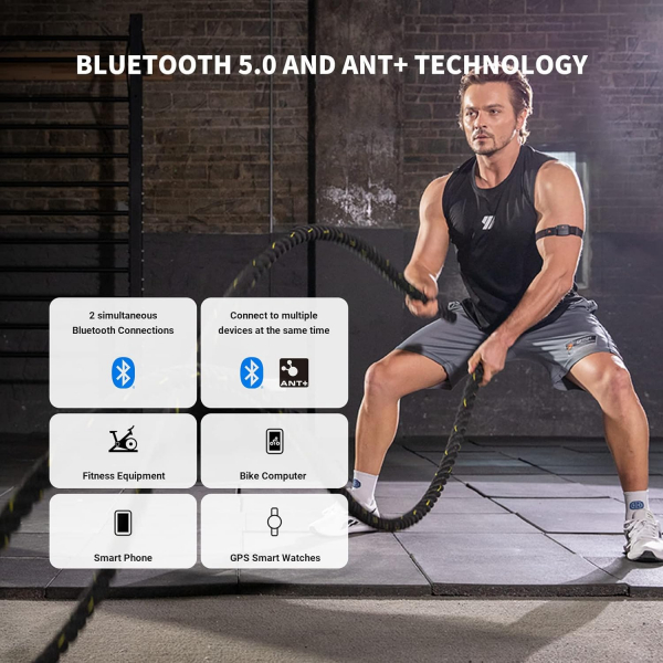 COOSPO HW9 Bluetooth Ak�ll� Kalp At�� H�z� Monit�r�