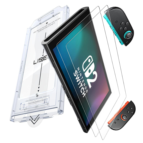 LISEN Nintendo Switch 2 Ekran Koruyucu (2 Adet)
