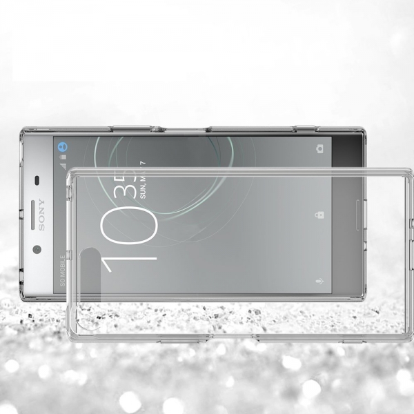 C And U Sony Xperia XZ Premium Bumper Klf-Crystal black