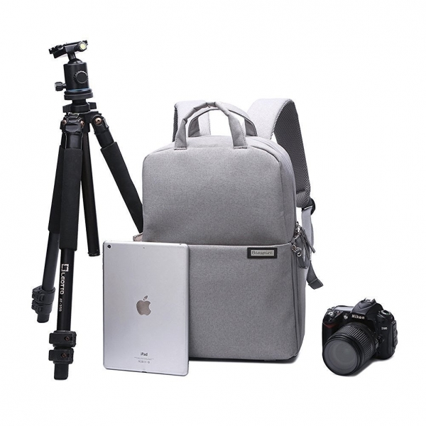 Caden Professional Su Geirmez Kamera Blmeli Laptop antas-Light Grey