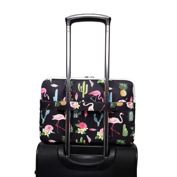 Canvaslife Kanvas Laptop antas (13.3 in)-Flamingos