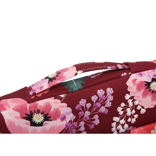 Canvaslove Laptop antas (13 in)-Wine Red Flower