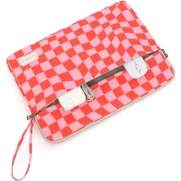 Canvaslove Laptop �antas� (15 in�)-Grid With Strap