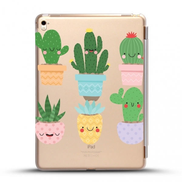 Cas Graphique Apple iPad Pro Klf (9.7 in)-cute cactus
