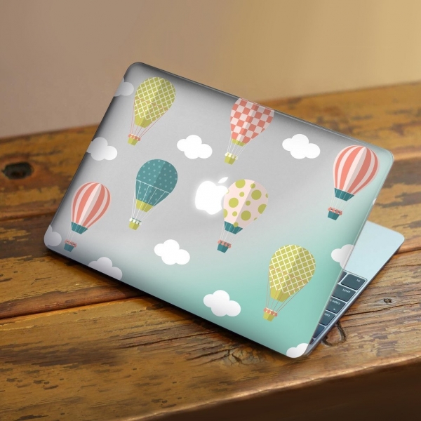 Cas Graphique Macbook Air Klf (13 in)-Hot Air Ballons