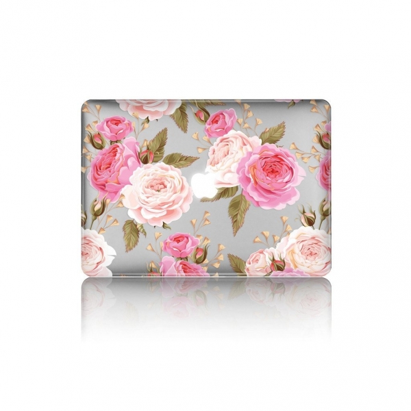 Cas Graphique Retina Ekran Macbook Pro Klf (13 in)-Pink Rose