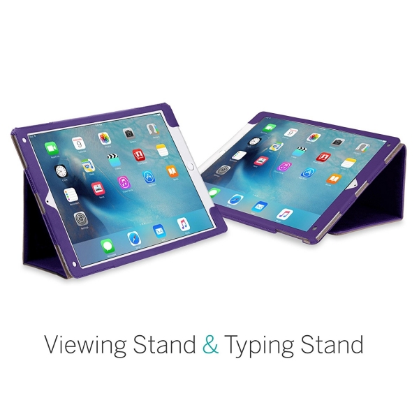 CaseCrown Apple iPad Pro 9.7 Bold Standby Pro Klf- Purple