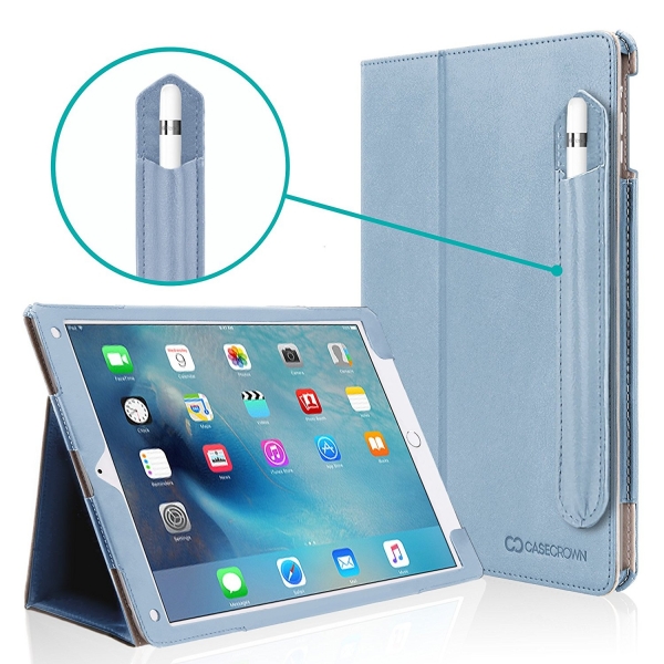 CaseCrown Apple iPad Pro 9.7 Bold Standby Pro Klf- Serenity Baby Blue