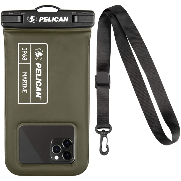 CaseMate Pelican Marine Serisi Su Geirmez Klf-Olive Green