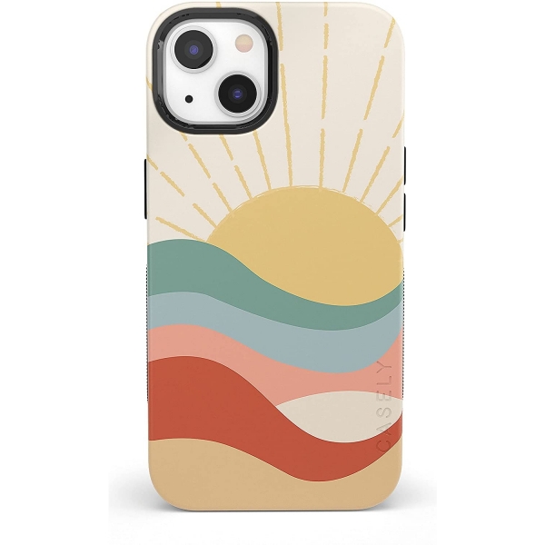 Casely Apple iPhone 13 Klf (MIL-STD-810G)-Here Comes The Sun