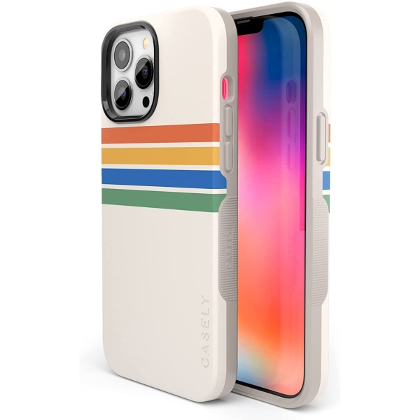 Casely Apple iPhone 13 Pro Klf (MIL-STD-810G)-Rainbow