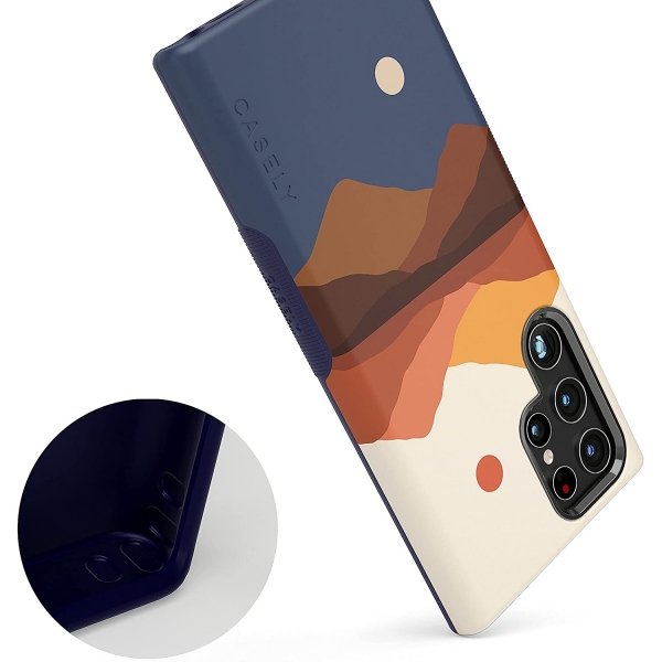 Casely Samsung Galaxy S22 Ultra K�l�f (MIL-STD-810G)-Opposites Attract