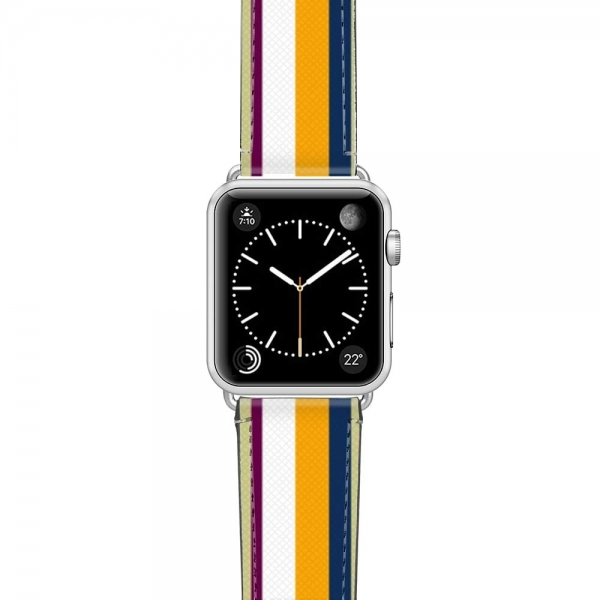 Casetify Apple Watch Kay (42mm)-Colorful Stripe