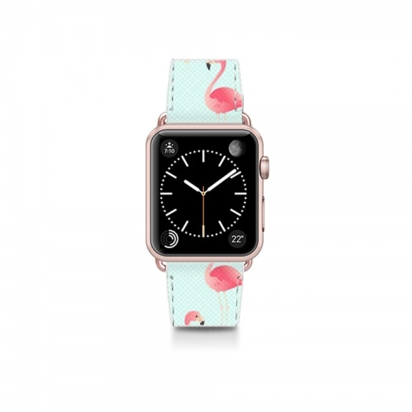Casetify Apple Watch Kay (42mm)-Flamingos