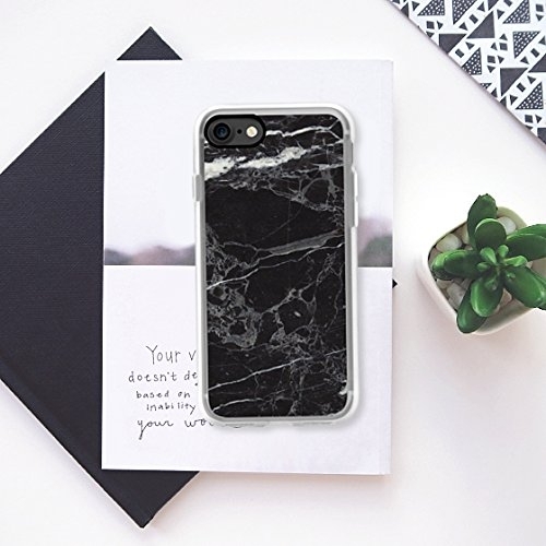Casetify iPhone 7 Ultra Slim Fit Klf-Black Marble