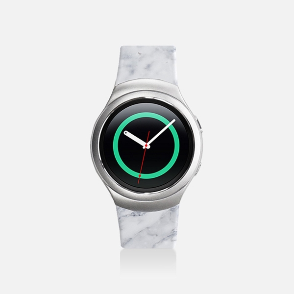 Casetify Samsung Gear S2 Smartwatch Kay (Byk)-White Marble