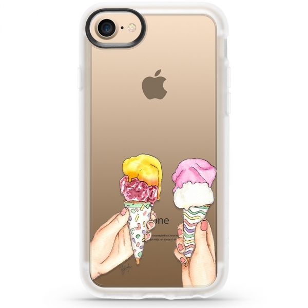 Casetify iPhone 7 Snap Klf-Ice Cream Love Pattern